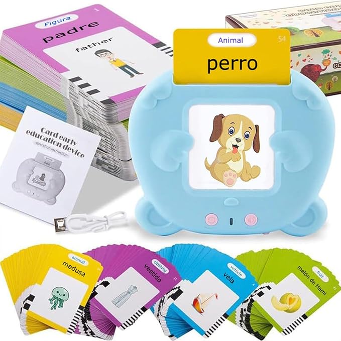 Joc Educațional cu Cartonașe – Învățare Interactivă a Limbii Spaniolă pentru Copii!