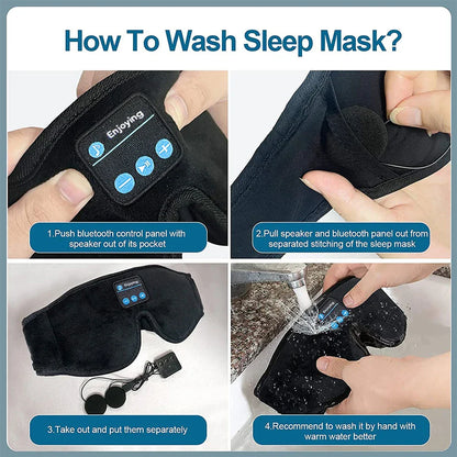 Ultimate 3D Sleep Mask - Cu Audio Bluetooth