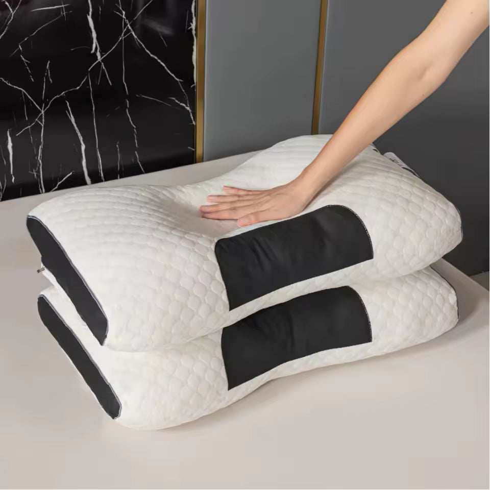 Pernă Ergonomică 3D – Somn Inteligent Fără Dureri