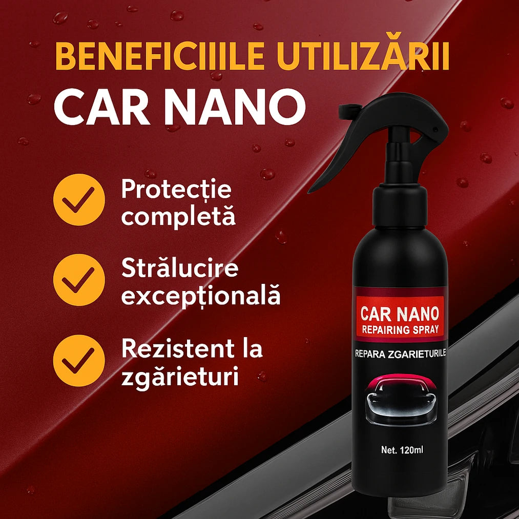 NanoShield Pro - spray protectoare și reparatoare de zgârieturi
